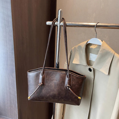 Renata - Bolso vintage de piel sintética