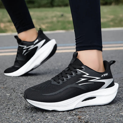 Zapatillas deportivas transpirables con amortiguación – ligeras y cómodas para correr y entrenar