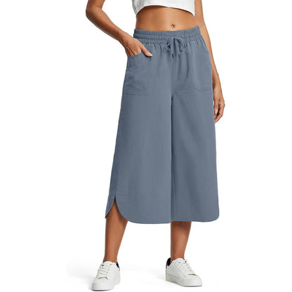Aina - Pantalones cropped transpirables