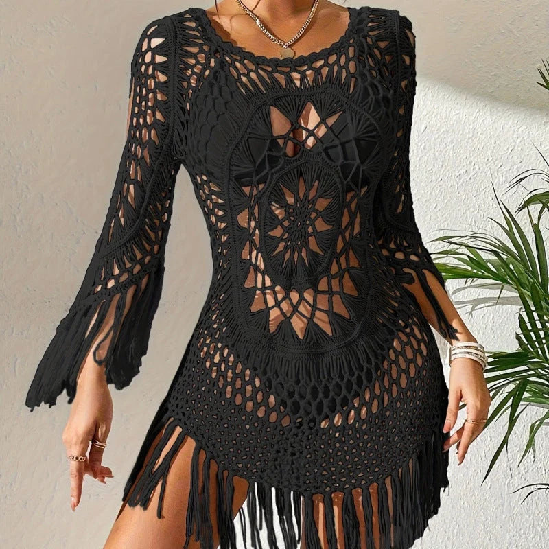Alma - Vestido Playero de Crochet