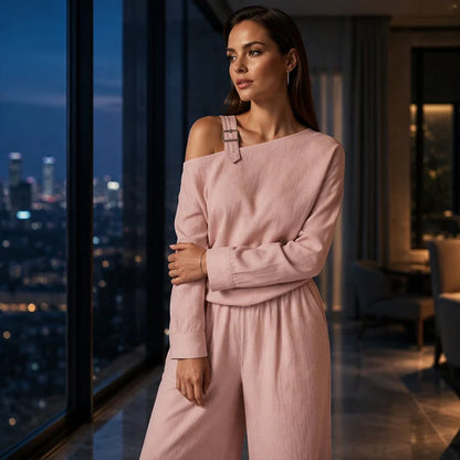 Marta – Conjunto con hombro descubierto